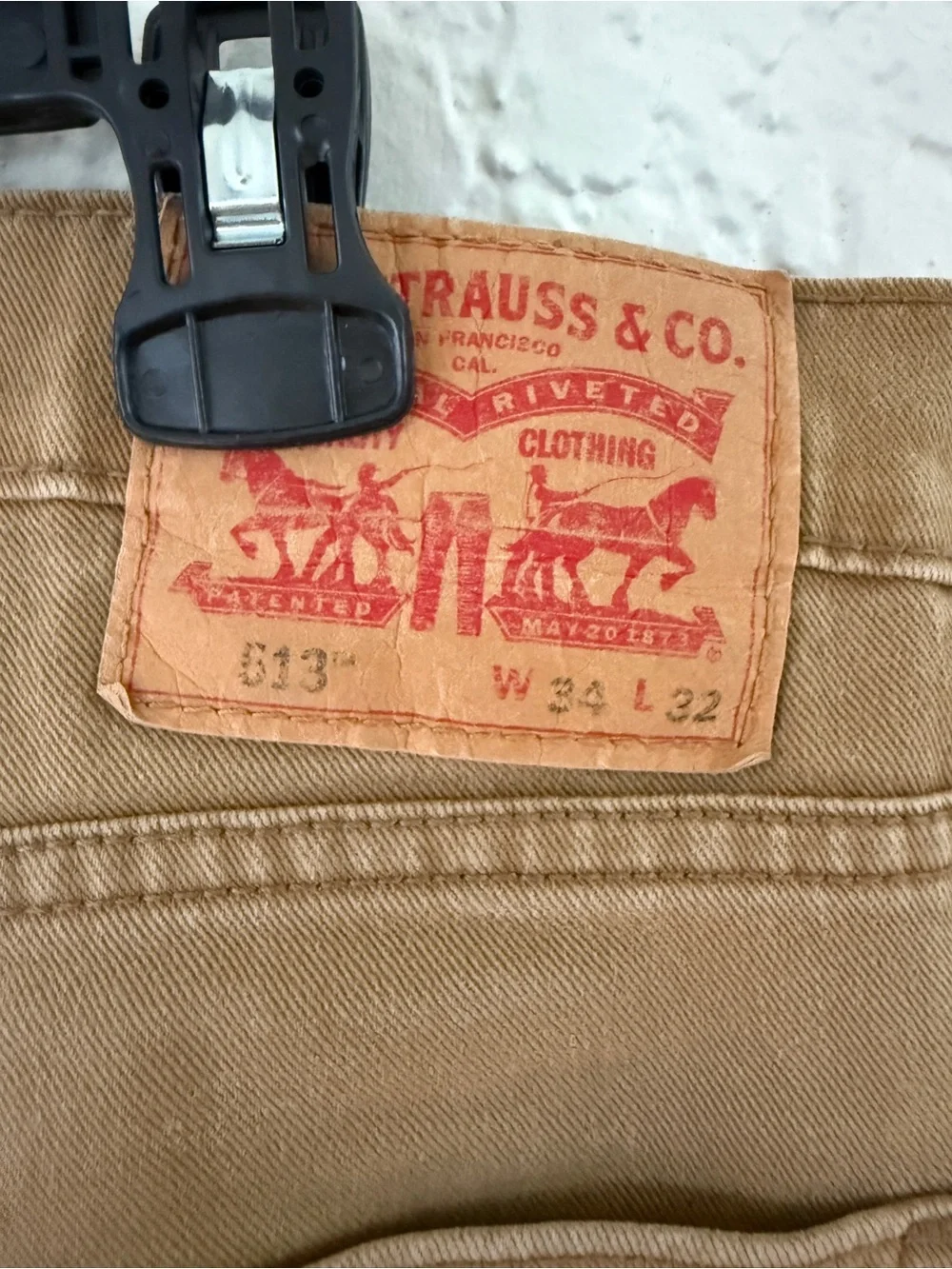 Levi’s 513 Men's Brown Jeans W34 L32